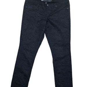 Mossimo Premium Snakeskin Denim Jeggings Sz 18 🔥